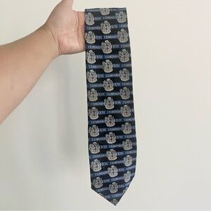 Tasmanian Devil Black Blue Graphic Tie 100% Polyester Men’s One Size